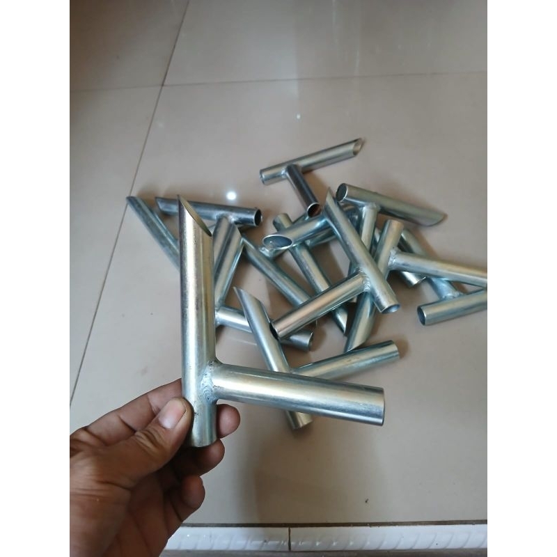 Besi tatakan kaki kursi roda rumah sakit