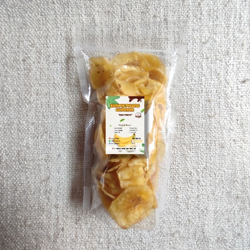 

Keripik Pisang Kepok Manis