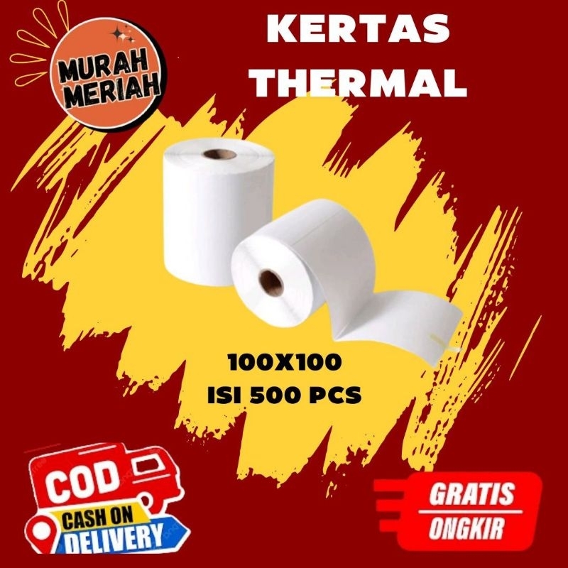 

KERTAS TERMAL 100*100 ISI 500