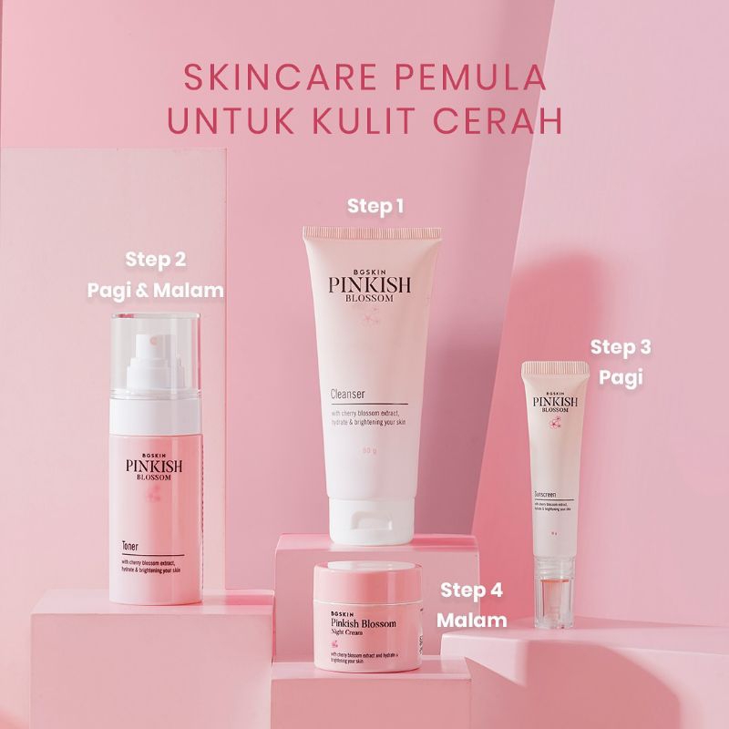 Bg skin pink blossom,bg skin tea tree,Bg skin ceramide,Bg skin paket murah,bg skin paket remaja