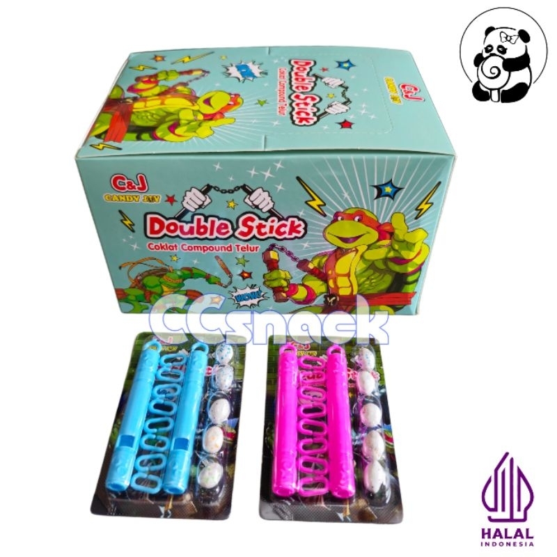 

C&J DOUBLE STICK COKELAT BOX ISI 30