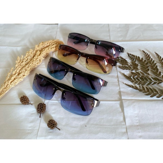 KACAMATA FASHION PRIA WANITA LENSA GRADIEN FRAMELESS