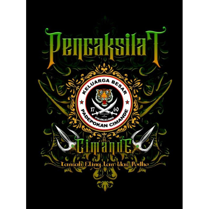 

stiker anti.air/ stiker logo penca silat.cimande