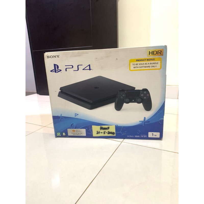 TURUN HARGA Sony PlayStation 4 / PlayStation 4 Slim 1 TB Second Bonus Game Original