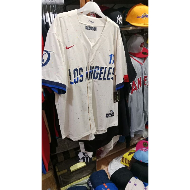 Jersey LA Dodgers Feature Shohei Ohtani