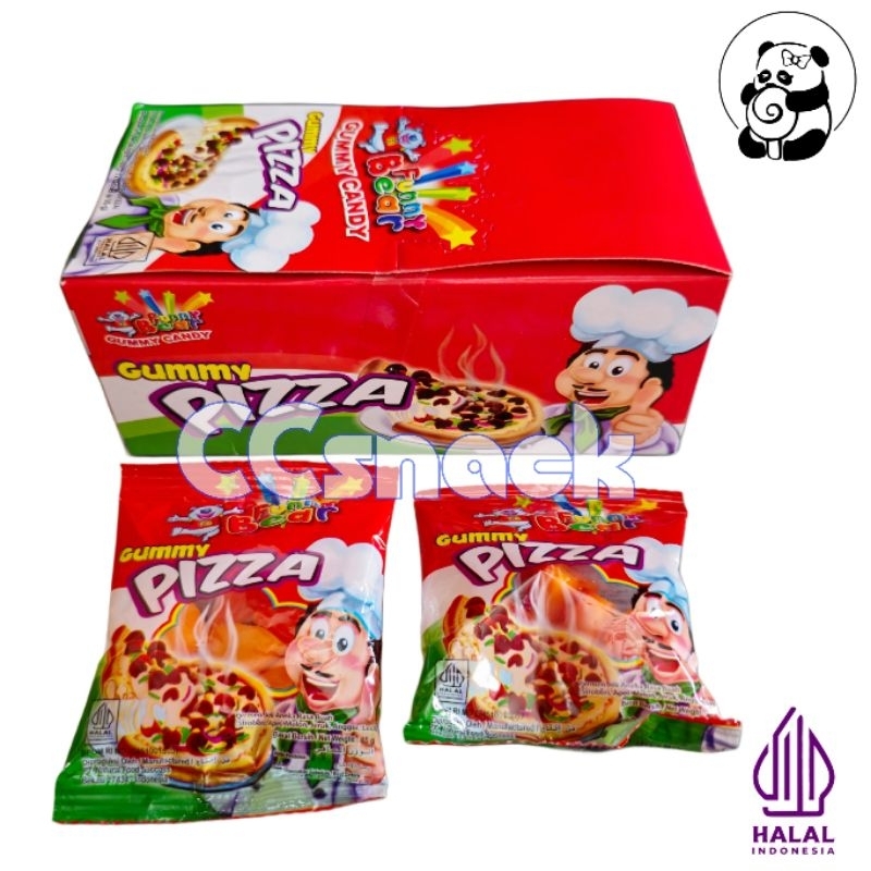 

FUNNY BEAR PIZZA BOX ISI 12