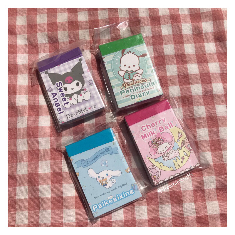 

(Dream 2) 50 pcs sanrio mini sticker set by dreamiesstuffs