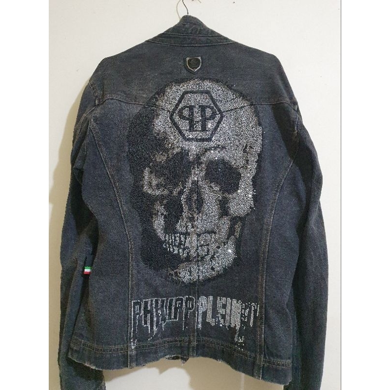 Swarovski Denim Jacket By Philipp plein