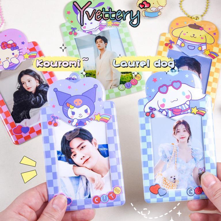 

Mau Hemat COD SANRIO Kuromi Photocard Holder Sleeve Toploader Pochaco My Melody Pompompurin Keyring Key Holder Photocard Holder Keyring ID Photo Kuromi Hello Kitty Card Costume My Melody Duckyworld Cover Toploader Frameyy