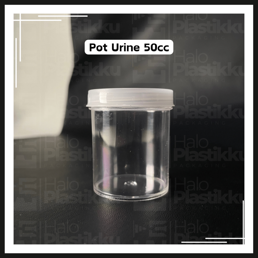 pot urine 50cc / pot salep 50ml / pot plastik 50cc