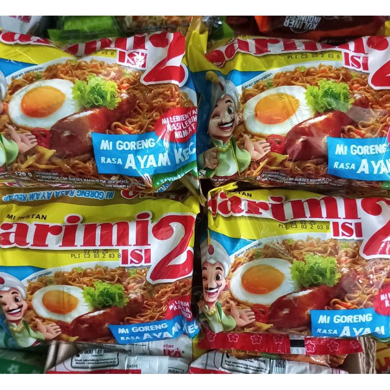 

Sarimi Isi 2 Rasa Ayam Kecap & Kremes Isi @125g