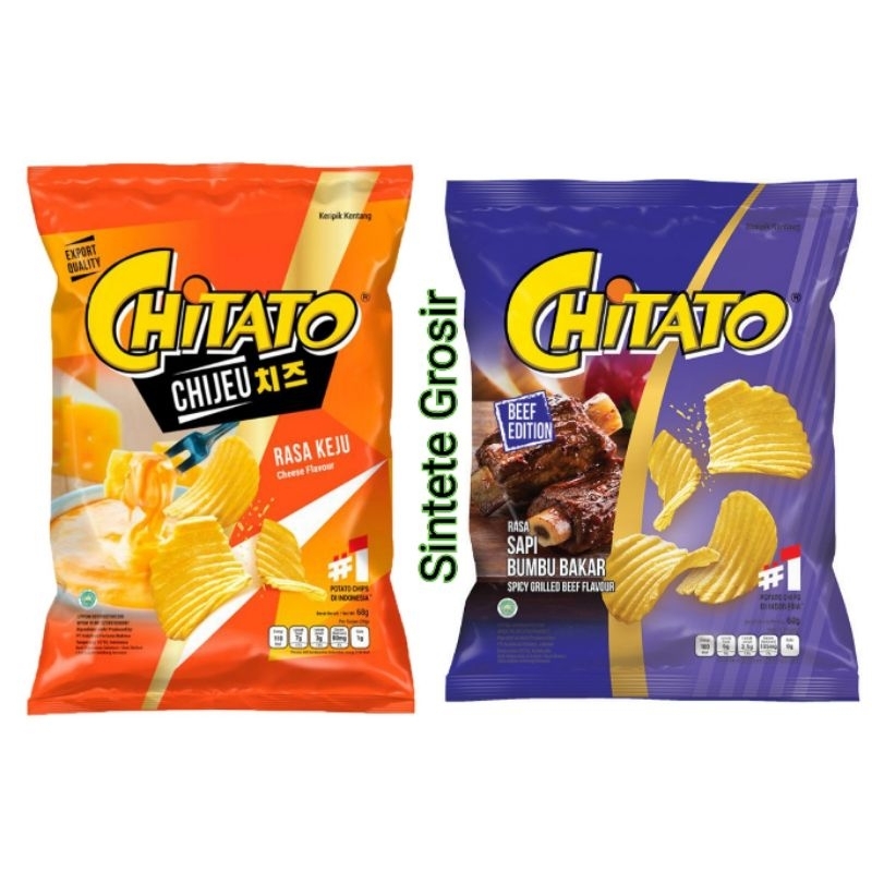 

CHITATO Keripik Kentang Sapi Bumbu Bakar & Keju isi 68 gram