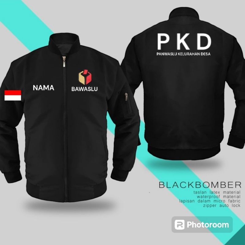 Jaket Bomber PKD Bawaslu