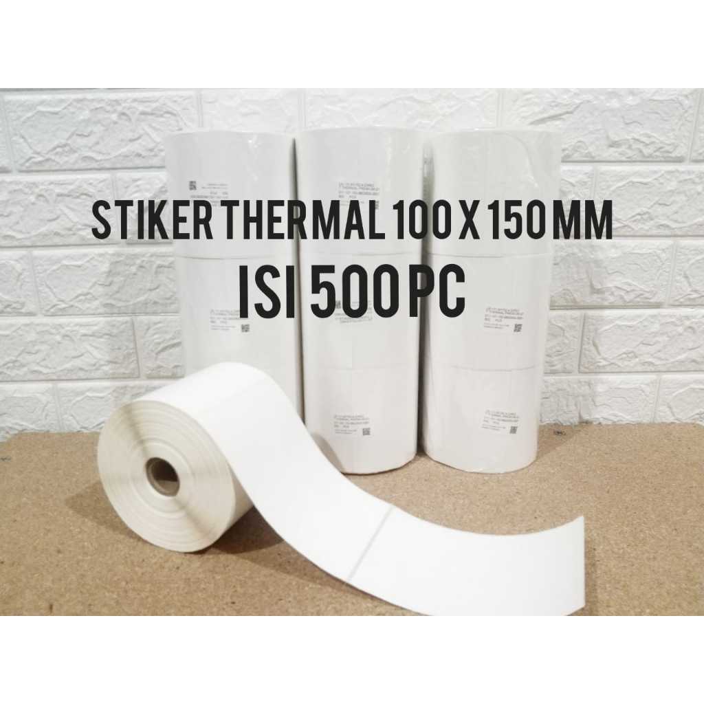 

Label Thermal 100x150 ukuran A6 ISI 500 PC