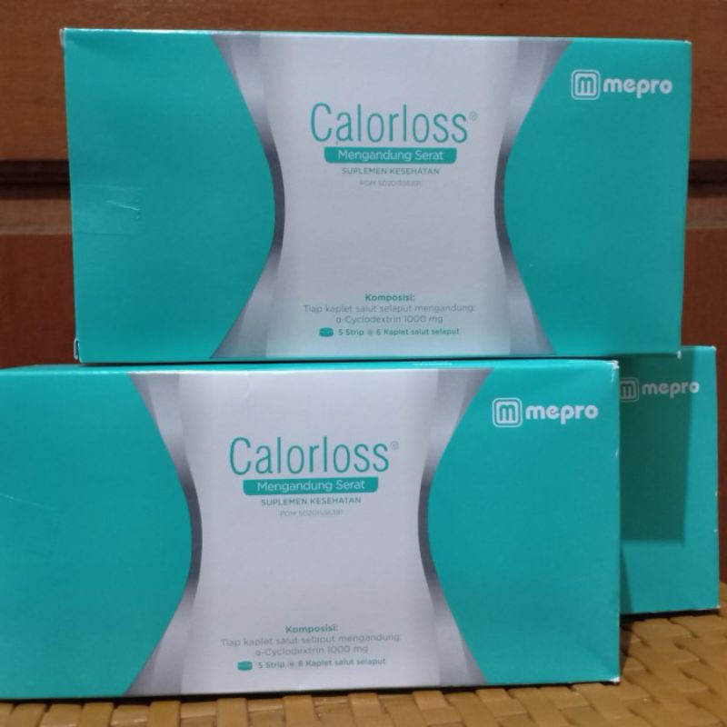Calorloss 1 Box 30 tablet / Obat Pelangsing / Obat Diet