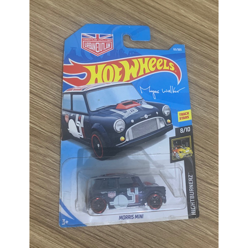hot wheels morris mini nightburnerz
