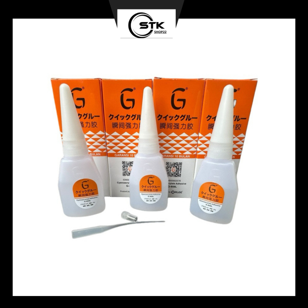 

Lem G Korea Ori Super Glue Cair Lem Setan Barcode Original 100%