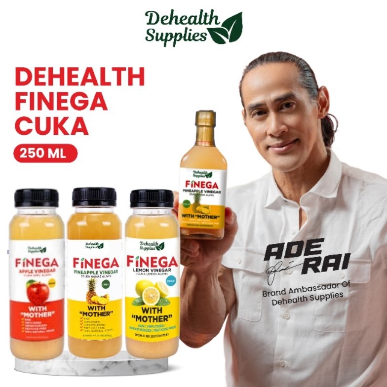 

Banyak dicari FINEGA ex VINEGA CUKA APEL NENAS LEMON 25ml Botol PLASTIK Dehealth Supplies