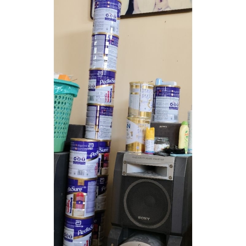 

kaleng kosong pediasure vanila 850gr