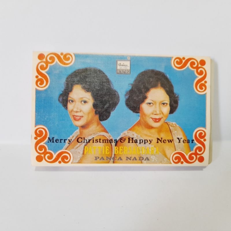 Kaset Pattie Bersaudara / Pattie Sisters - Merry Christmas And Happy New Year / Panca Nada