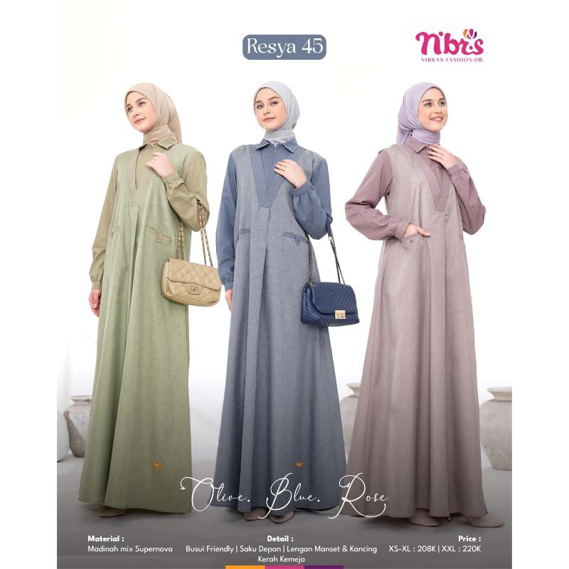 GAMIS WANITA MURAH TERBARUU BY NIBRAS RESYA 45