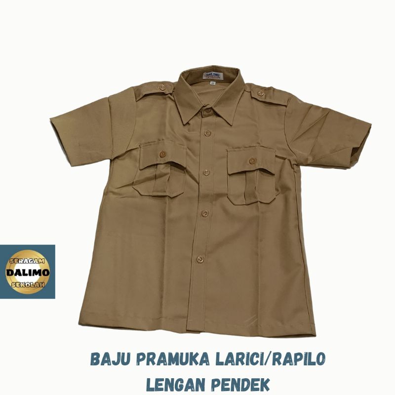Baju pramuka rapilo larici seragam sekolah Dalimo Baju pramuka rapilo lengan panjang baju pramuka ra