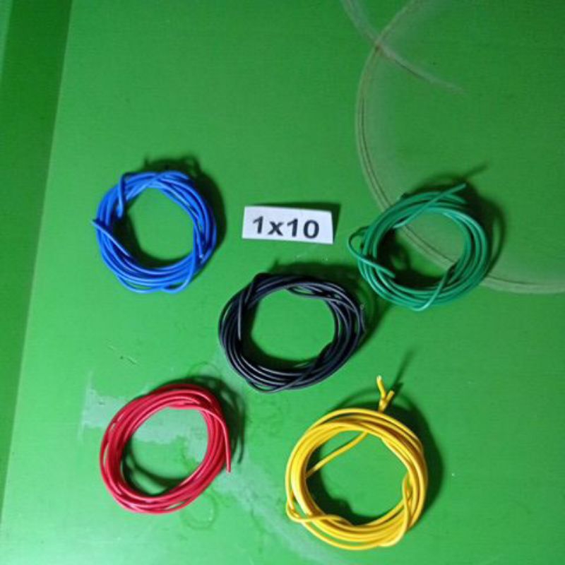 kabel serabut kecil 1x10 per meter