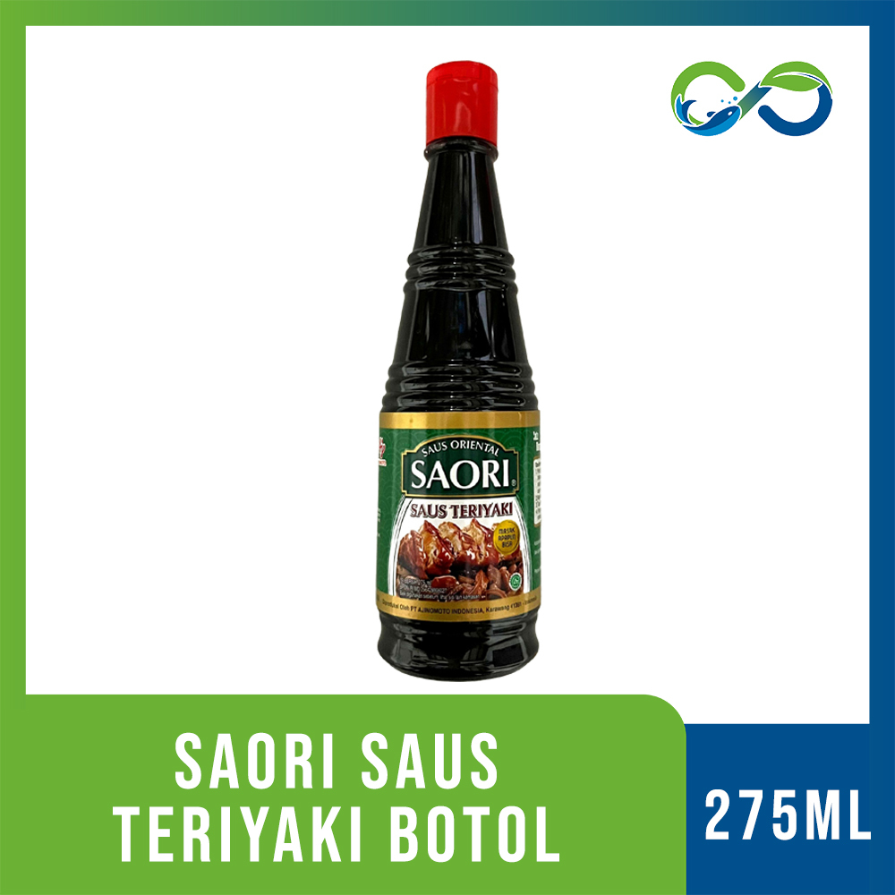 

[AquaEcoFarm] SAORI® Saus Teriyaki Oriental Botol 275 ml Bandung