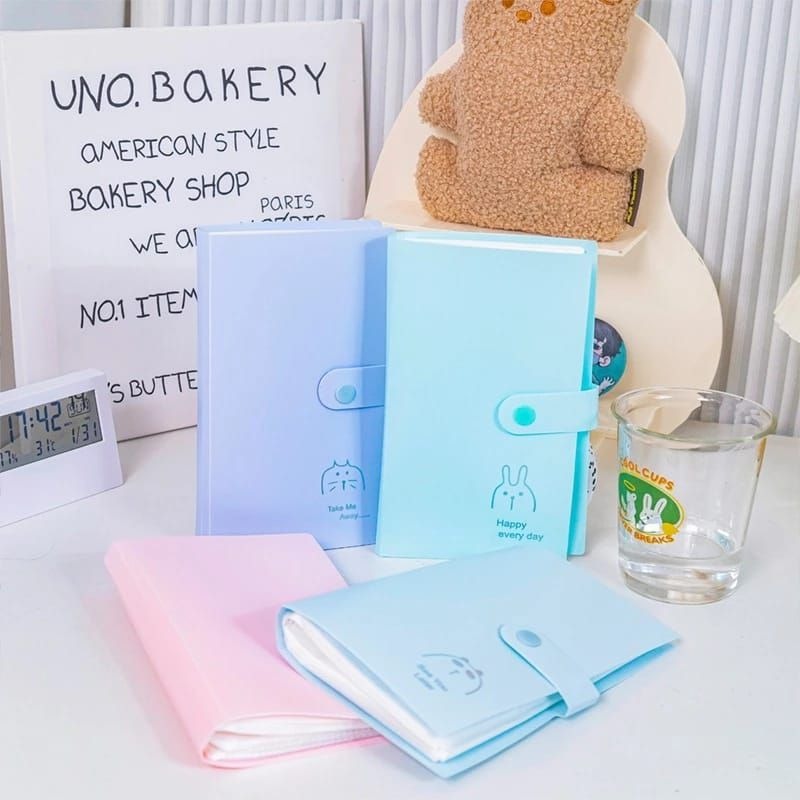 Photo Album Polaroid  isi 120 / 240 Slot Kapasitas Banyak Warna Soft Pastel Macaroon Lucu Aesthetic 