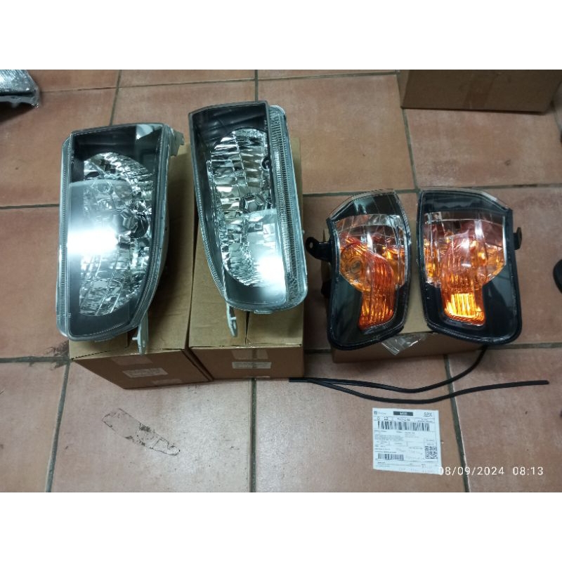 HEADLAMP ALL NEW COROLLA AE111 1996-1997 KRISTAL SMOKE