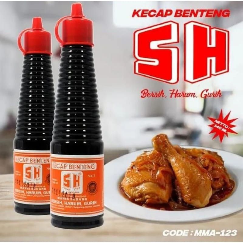 

Kecap Benteng SH Botol 140 ml