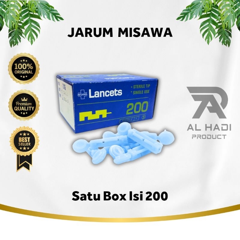 JARUM BEKAM MISAWA 21G | 1 Box Isi 200