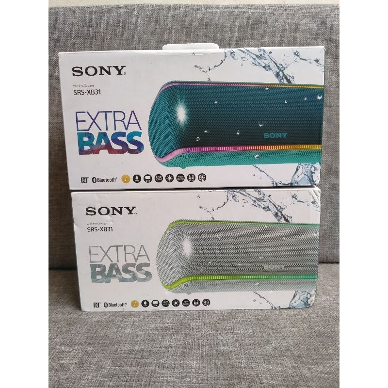 Speaker Sony SRS XB31 Speaker Bluetooth Portable Extra Bass Nfc Sony SRS-XB31 Original