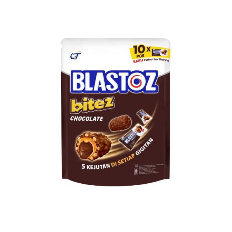 

BLASTOZ Bitez Wafer Cokelat 10x8gr