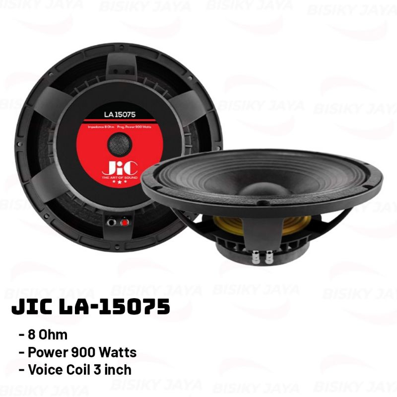 Speaker 15 inch JIC LA-15075 Original Speaker JIC LA 15075