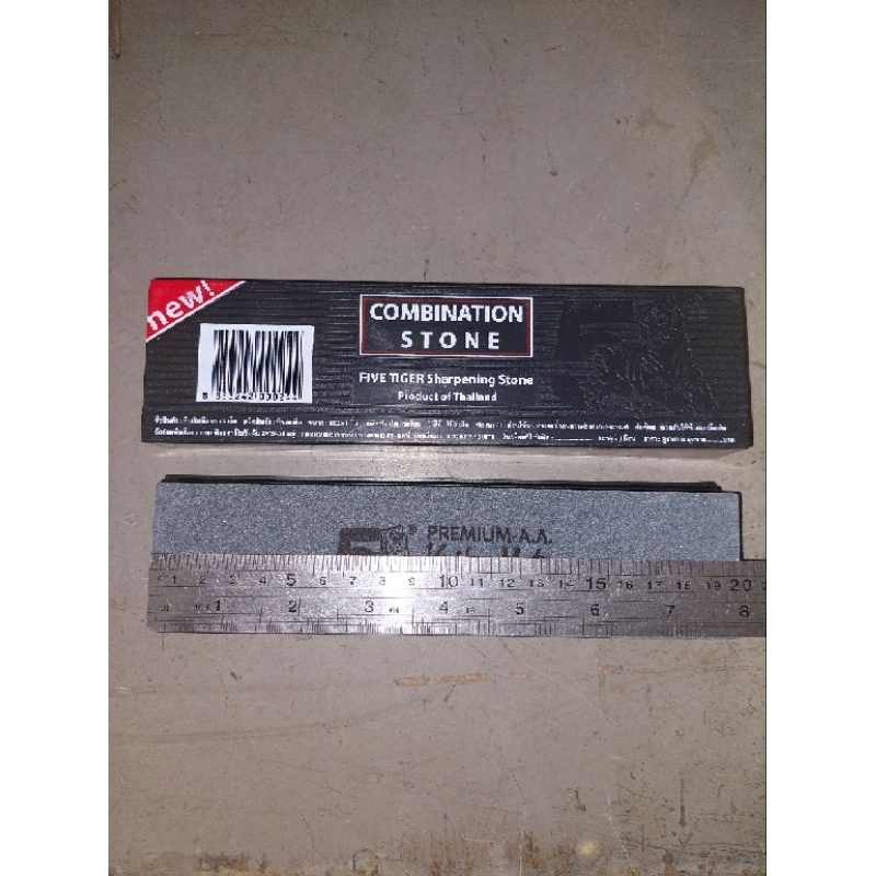 5TIGER BATU GOSOK-BATU ASAH GOSOK PISAU ORIGINAL THAI FIVE TIGER