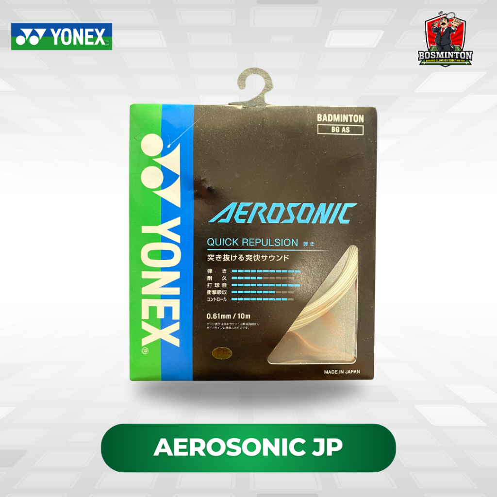 Yonex Aerosonic JP Original Senar Raket Badminton Bulu Tangkis