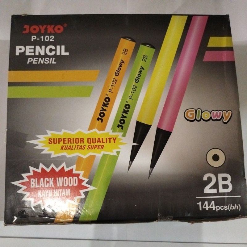 

Pensil glowy P-102 Joyko (isi 12pcs)