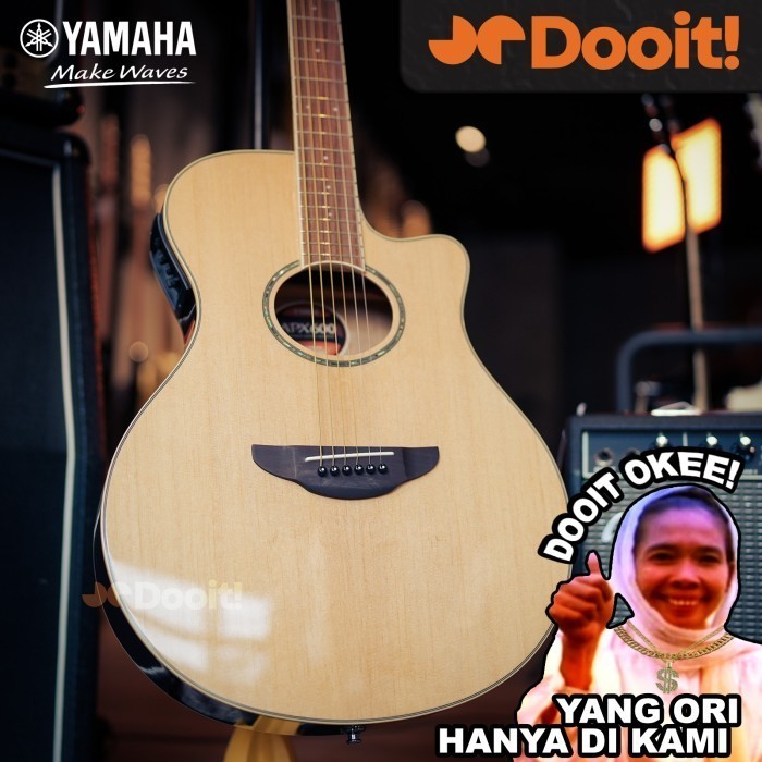 YAMAHA APX600 APX 600 APX-600 Gitar Akustik Elektrik Guitar Acoustic Preamp Original - Natural