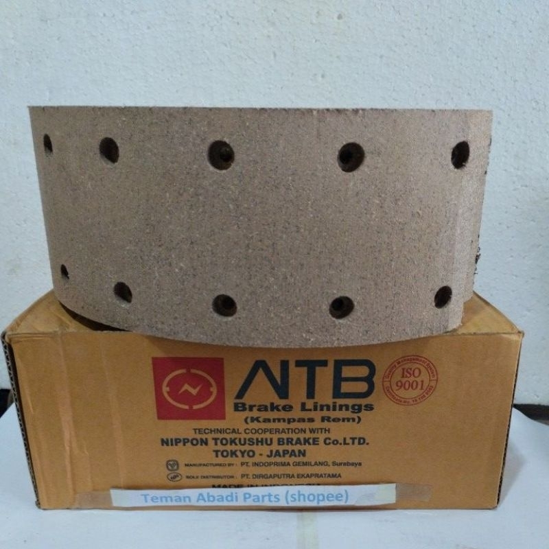 BRAKE LINING MITSUBISHI CANTER ORIGINAL NTB M140-1#NTB0006