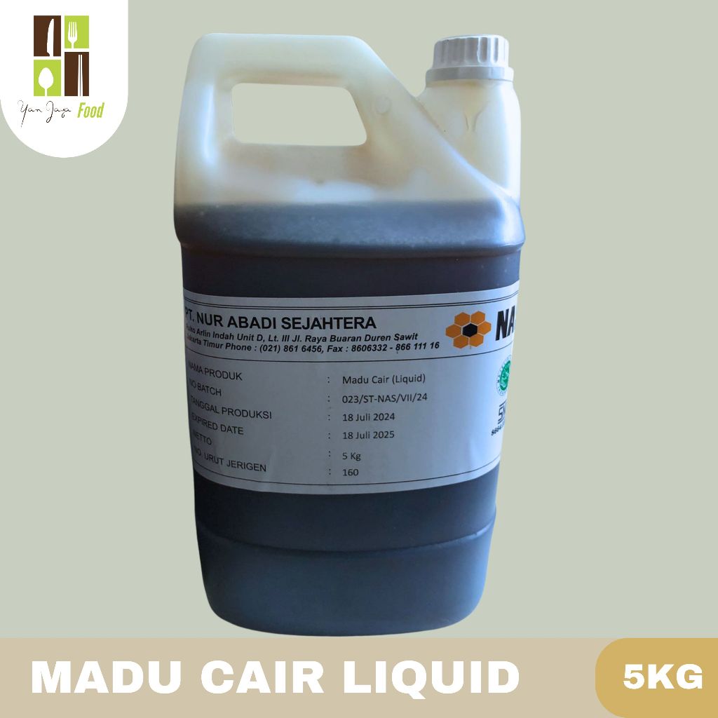 

Madu Cair Liquid / Madu Lokal / Honey / Asli Madu / Murah / Kemasan 5 KG