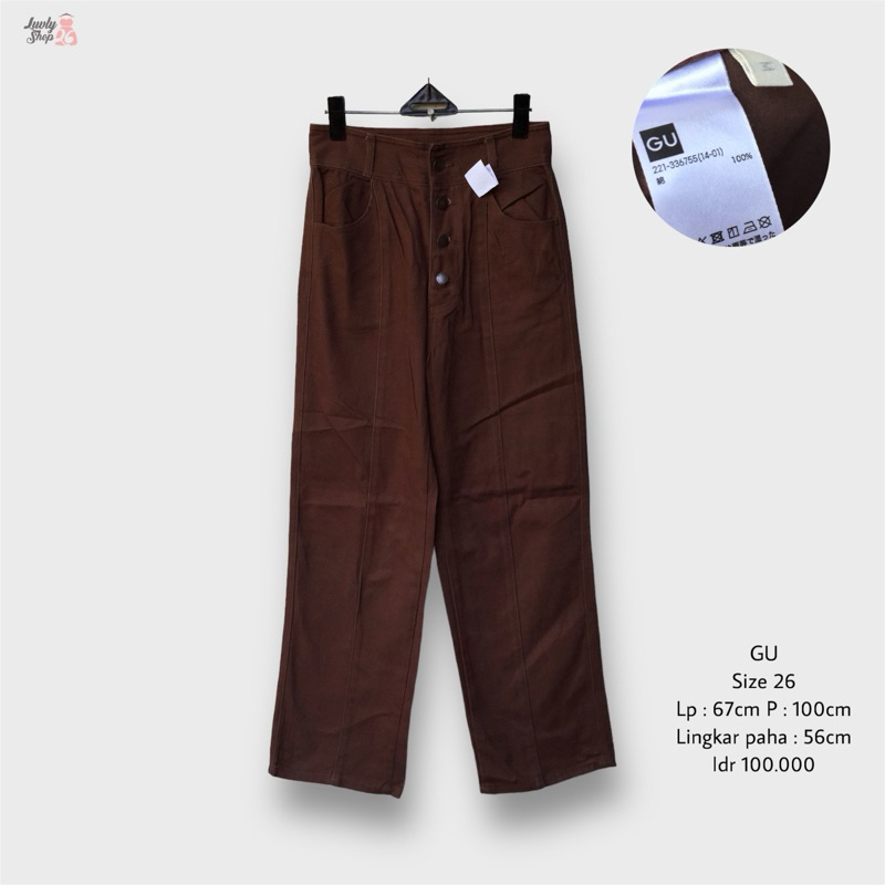 GU by uniqlo highwaist jeans