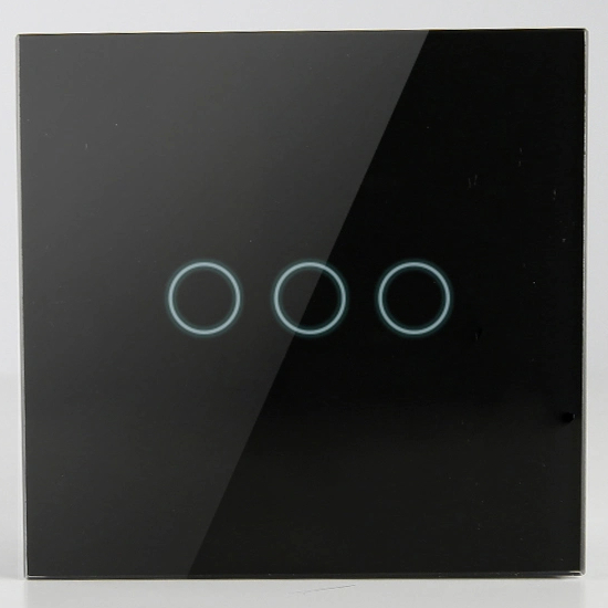 Saklar Lampu Dengan Remote dan Touch LED / Saklar Listrik Luxury Design