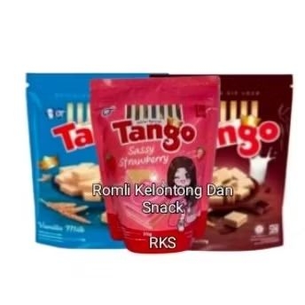 

Tango Wafer Pouch 100 gram Coklat Vanila Strwberry