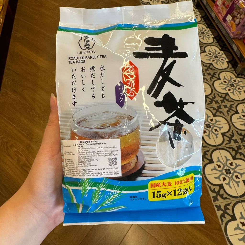 

Ujinotsuyu Otegaru Mugicha Roasted Barley Tea (Tea Bags) Seduhan Teh Barley