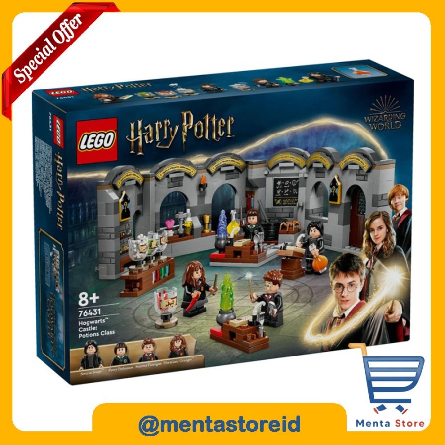 LEGO Harry Potter 76431 Hogwarts Castle Potions Class Prof Severus Snape Lessons