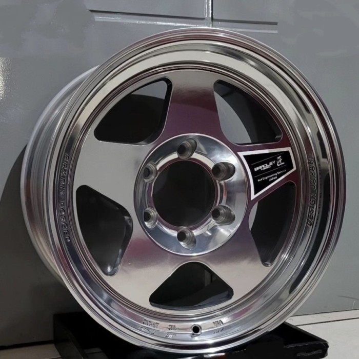 velg mobil r17 doubl pajero fortuner hilux velg ring 17 BRADLEY TAKUMI velg mobil r17 doubl pajero f