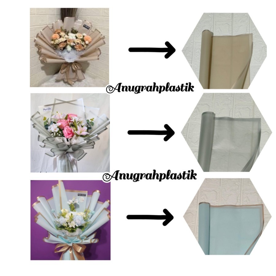 

Kertas Bucket Bunga / Kertas Buket list / Flower Wrapping PER LEMBAR