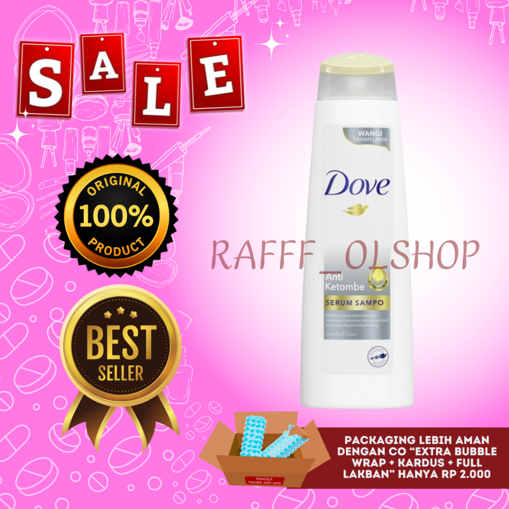DOVE SERUM SHAMPOO ANTI KETOMBE 135ML