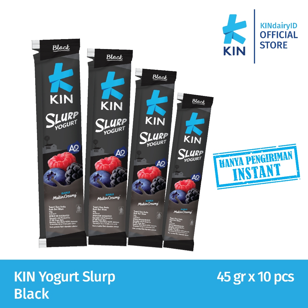 

KIN Yogurt Slurp Black 45 g